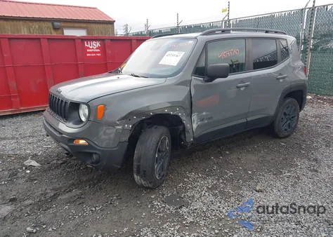 2020 Jeep Renegade Upland 4X4 from USA, damaged, VIN ZACNJBAB4LPK98496
